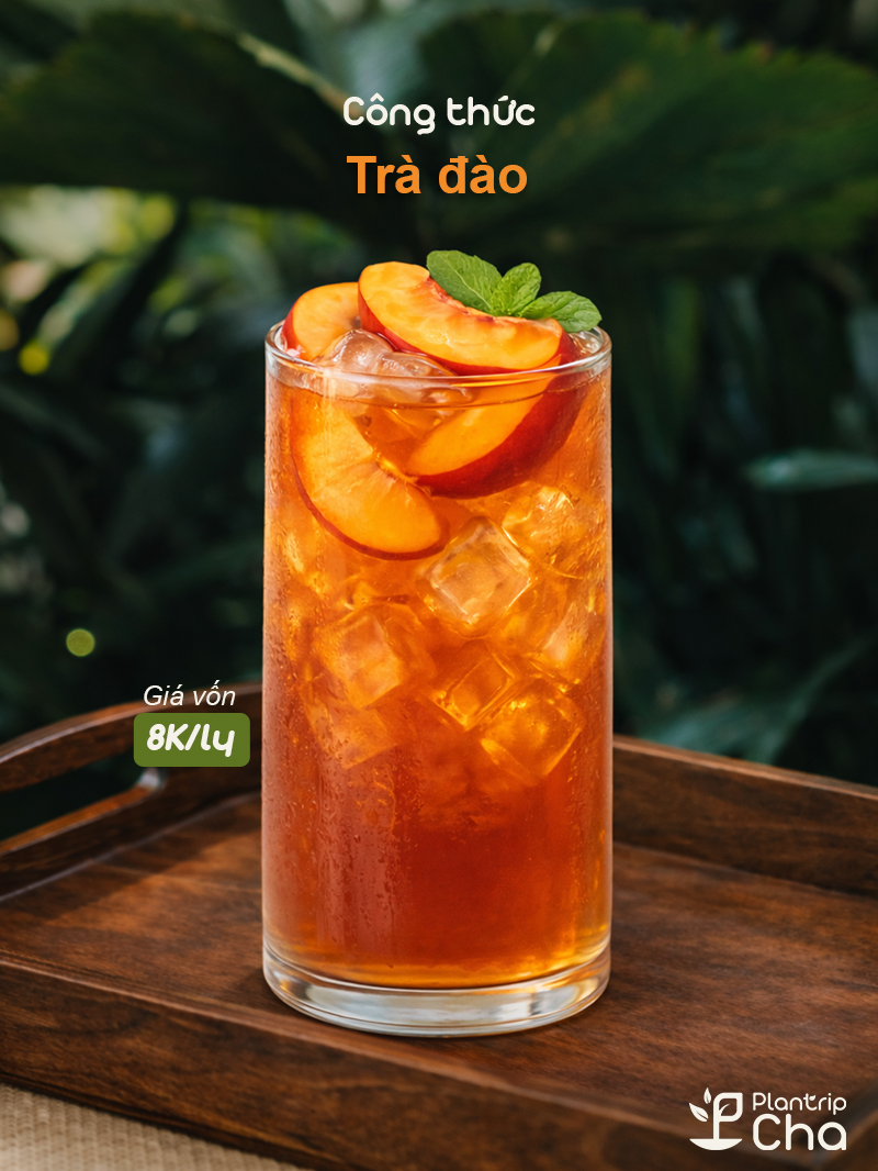 Trà đào.