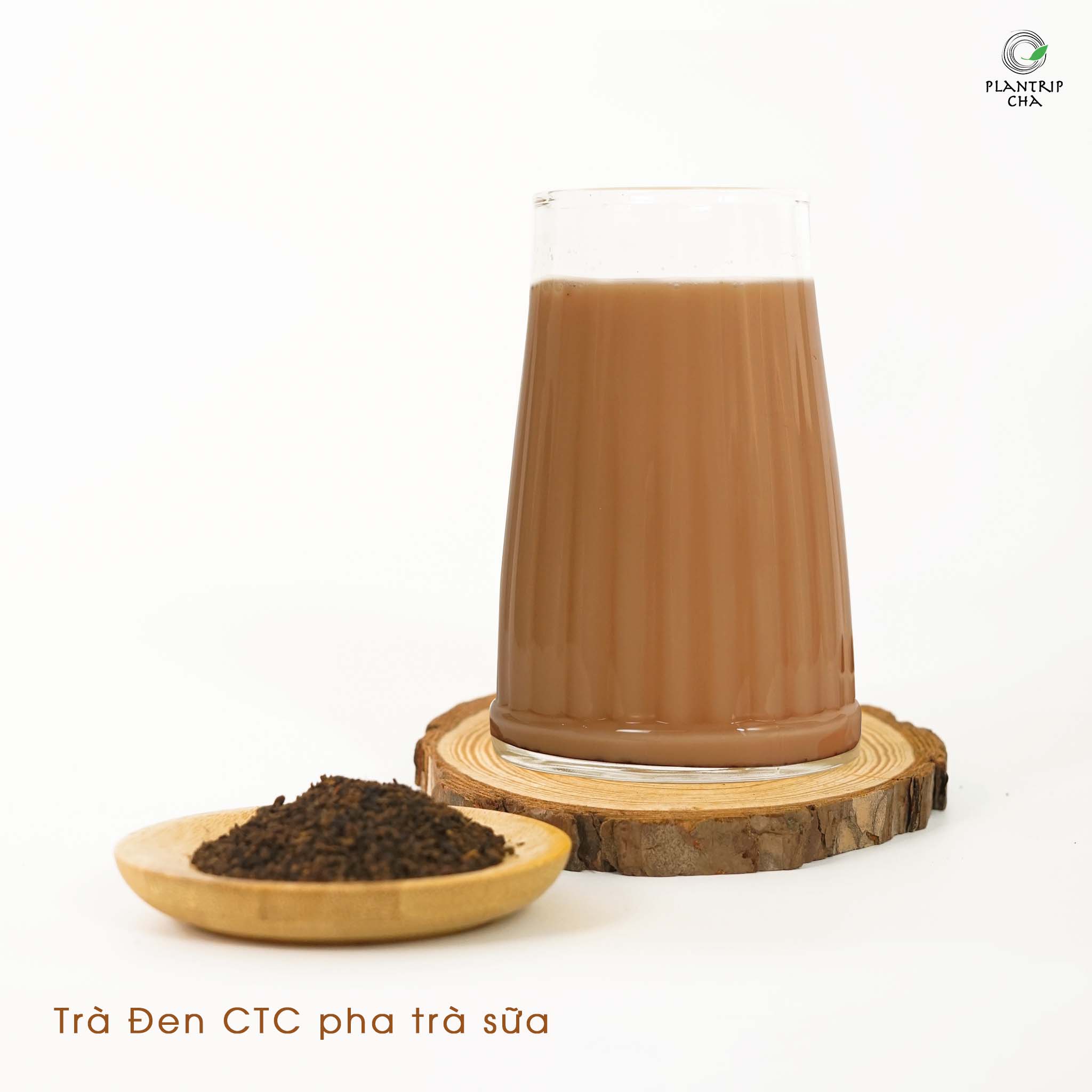 Trà Sữa Truyền Thống pha từ Trà Đen CTC.