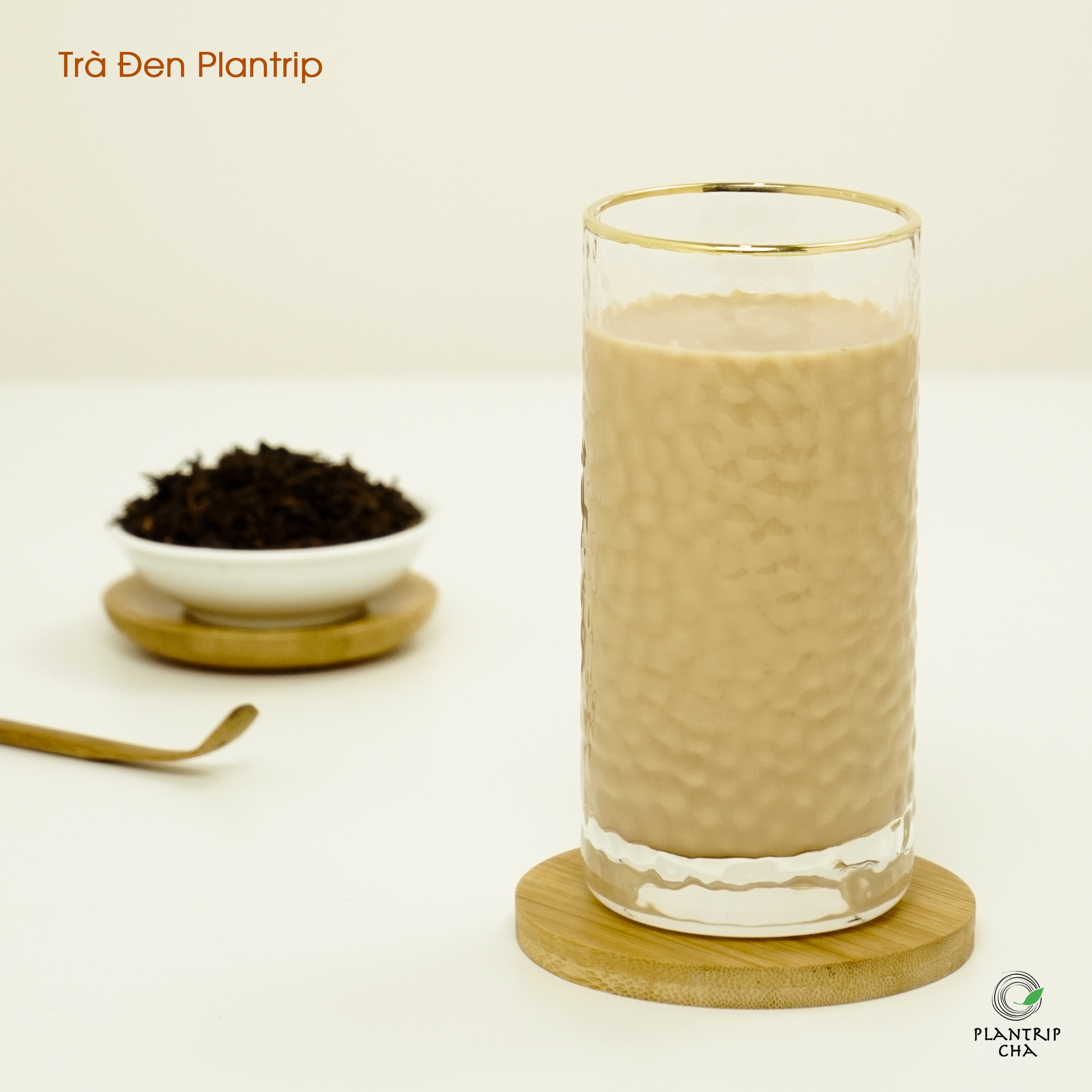 Trà Sữa Truyền Thống pha từ Trà Đen Plantrip.