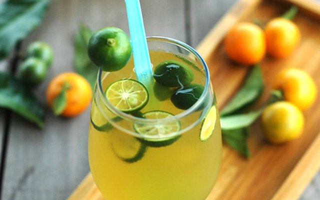 Trà tắc mật ong - trà hoa quả