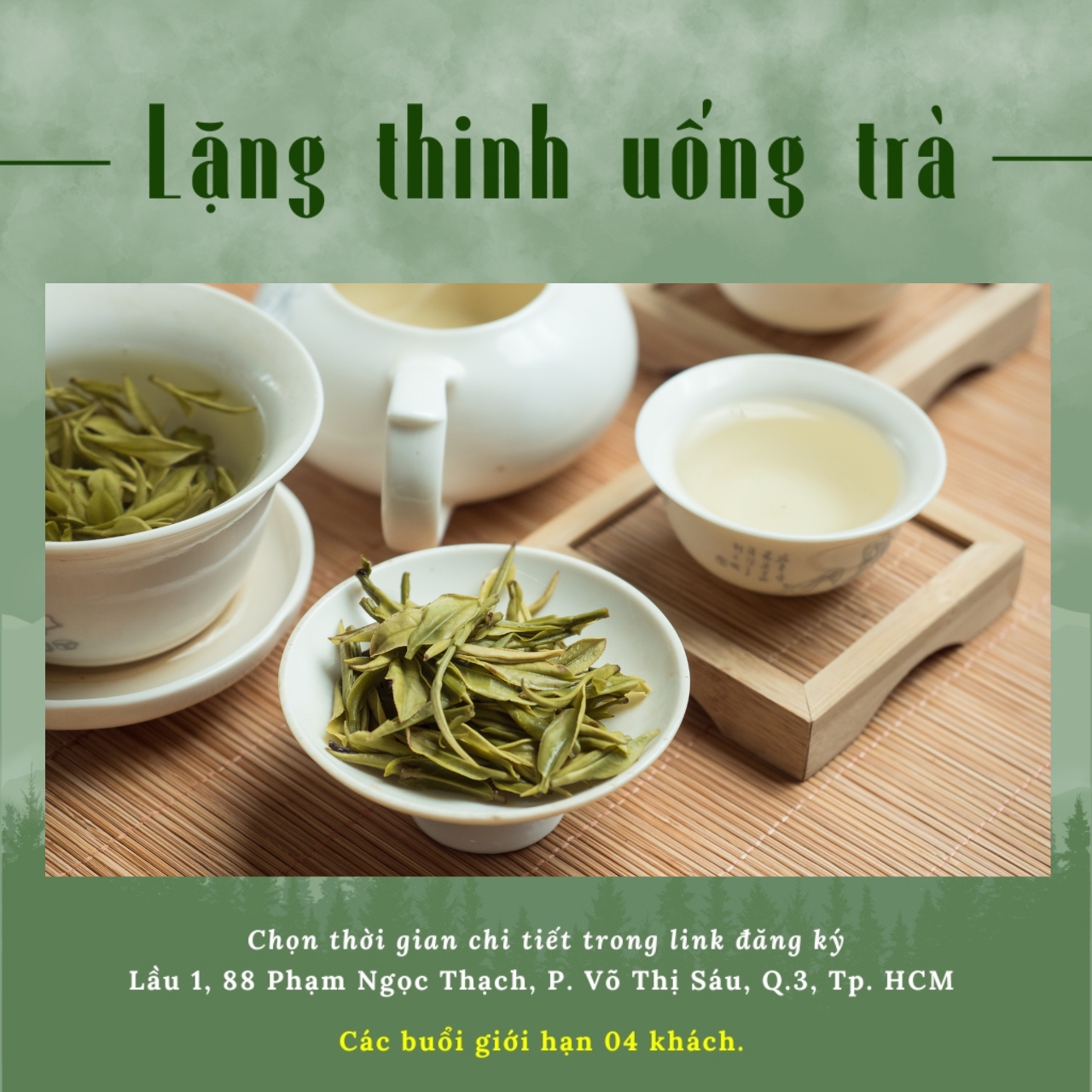 LẶNG THINH UỐNG TRÀ THÁNG 10/2023