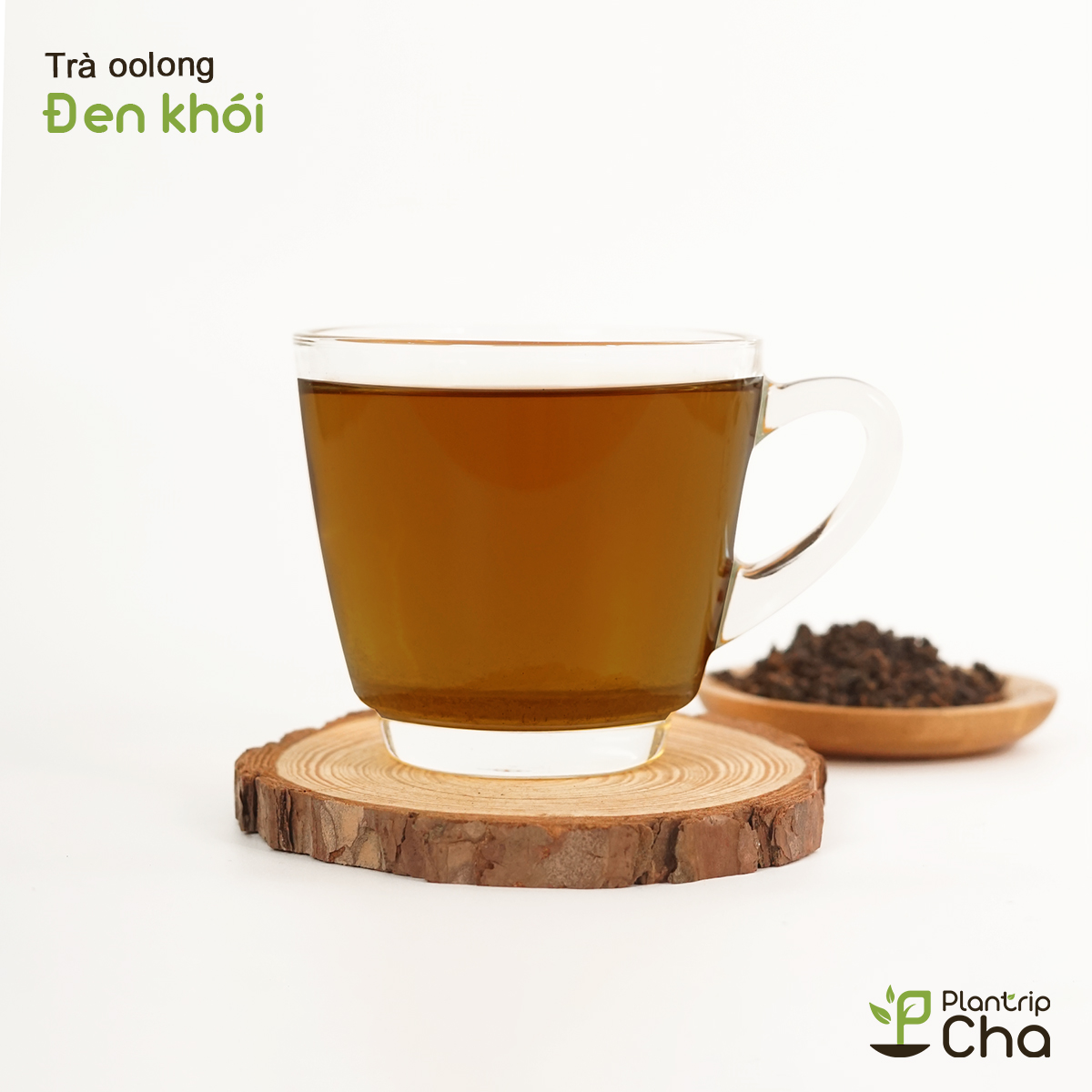 Sắc trà của Trà oolong Đen Khói.