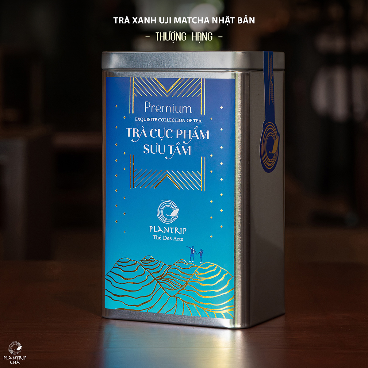 Trà Xanh Uji Matcha Nhật Bản Thượng Hạng là một tặng phẩm cao cấp.