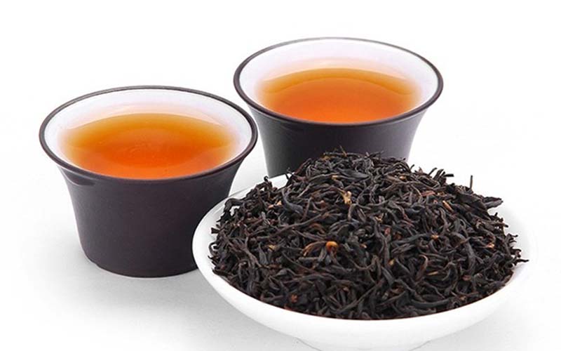uống trà gì để giảm mỡ bụng - trà đen