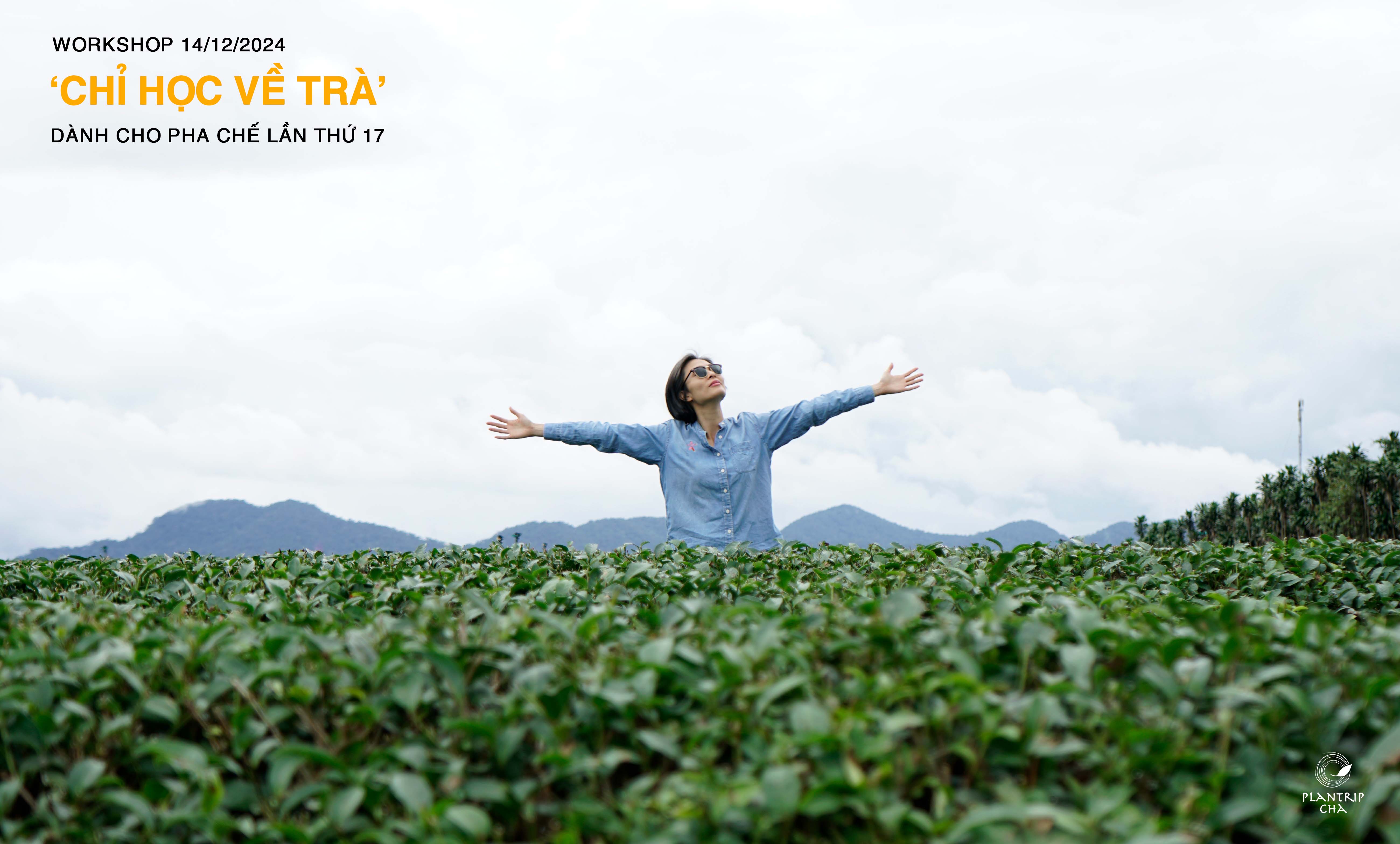 10 năm ngang dọc để hiểu về trà, được Plantrip Cha cô động trong buổi Workshop "Chỉ Học Về Trà" Dành Cho Pha Chế.