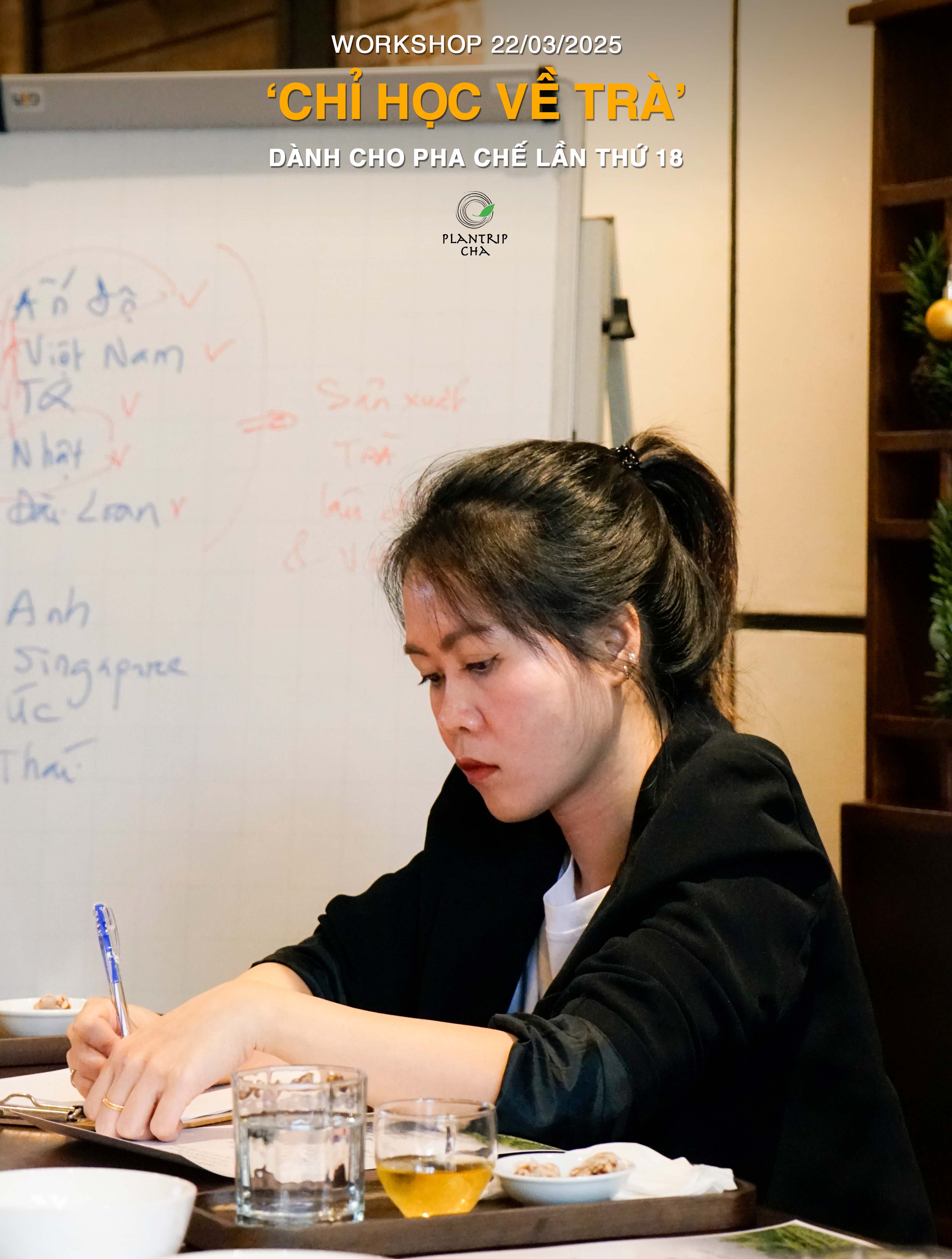 Tự tay pha các loại cốt trà và phân biệt chúng.