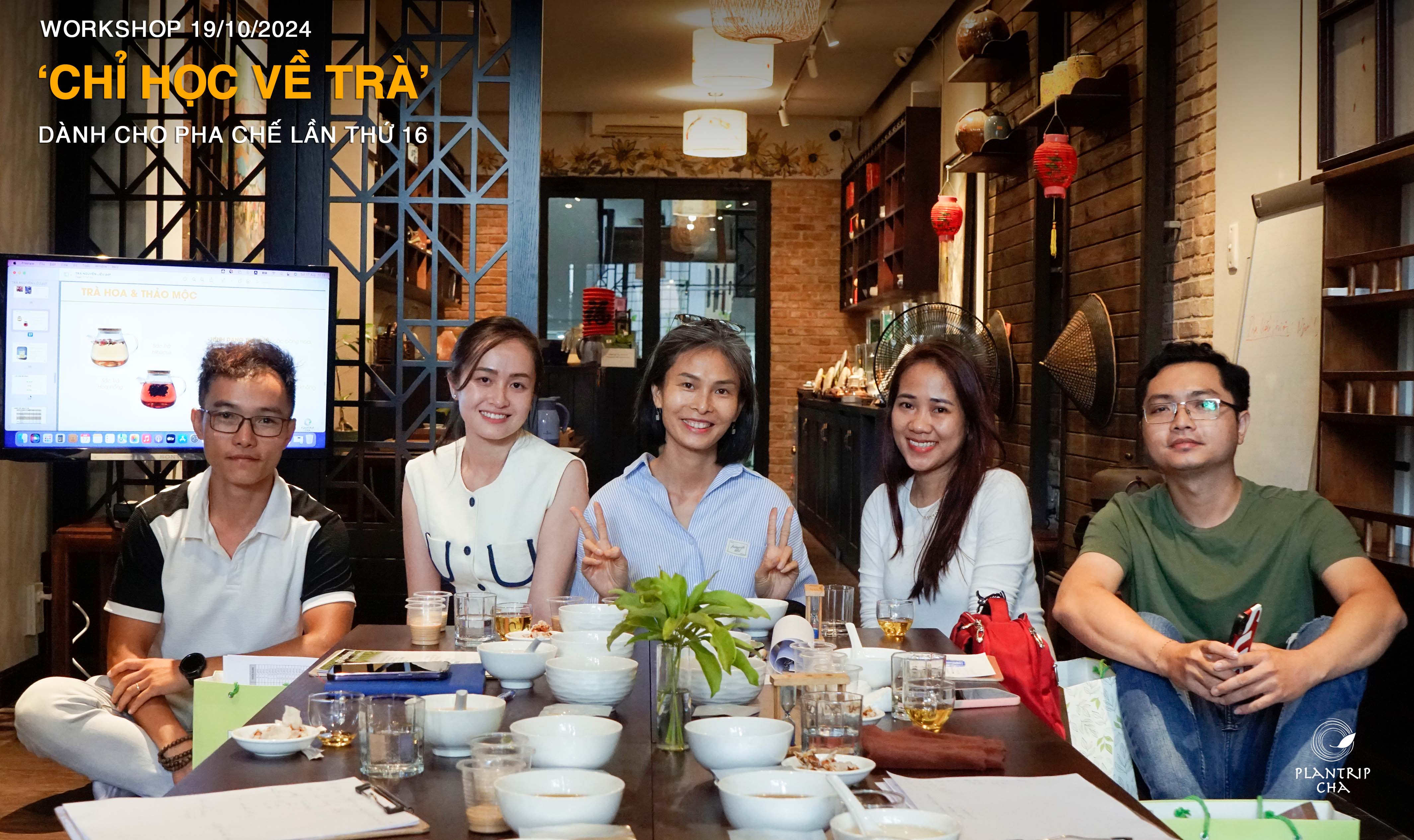 Workshop "Chỉ Học Về Trà" Dành Cho Pha Chế tại Thành phố Hồ Chí Minh.