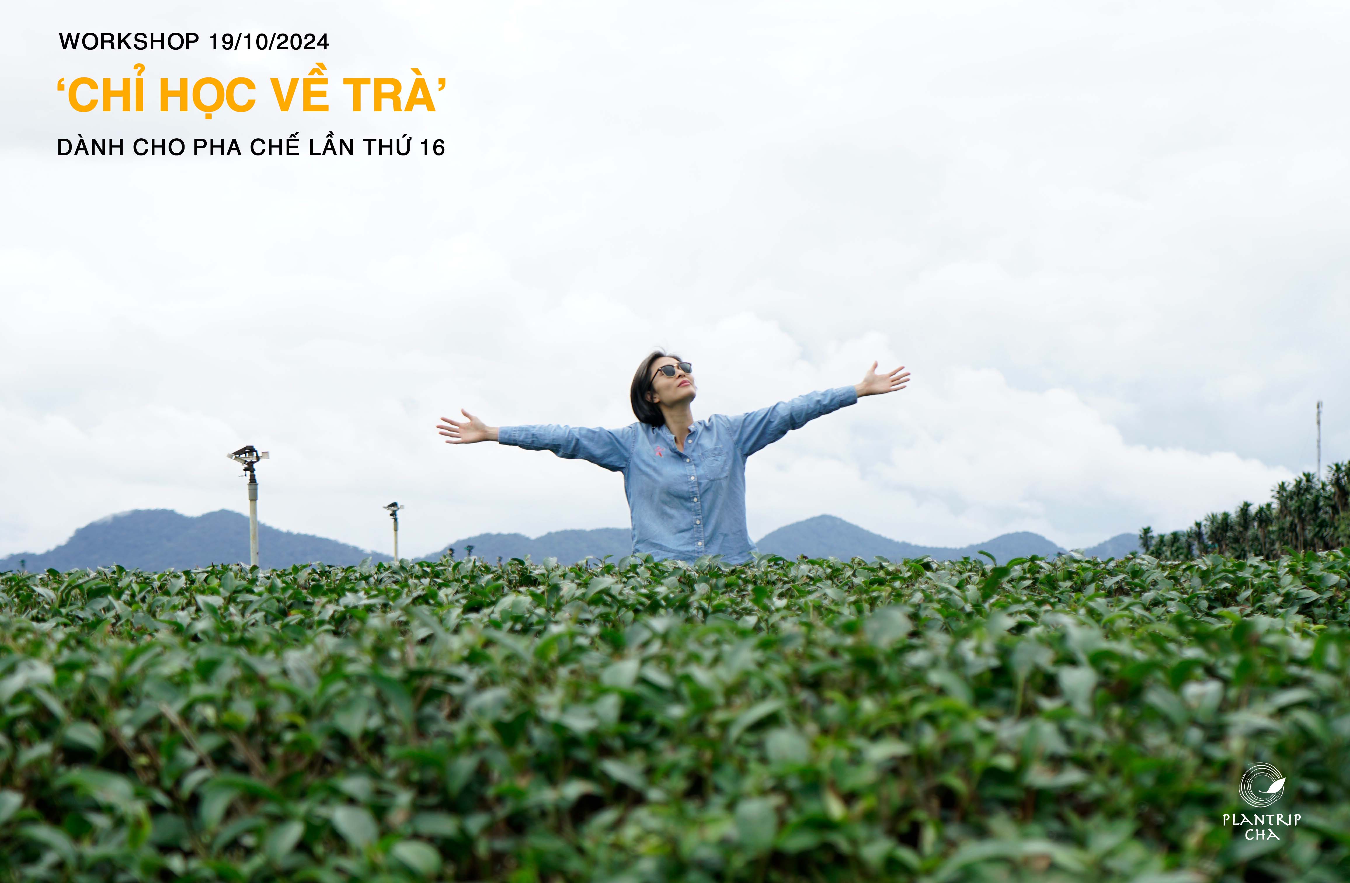 10 năm ngang dọc để hiểu về trà, được Plantrip Cha cô động trong buổi Workshop "Chỉ Học Về Trà" Dành Cho Pha Chế.