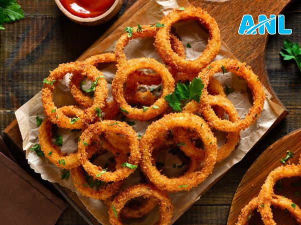 Bánh hành vòng chiên BBQ