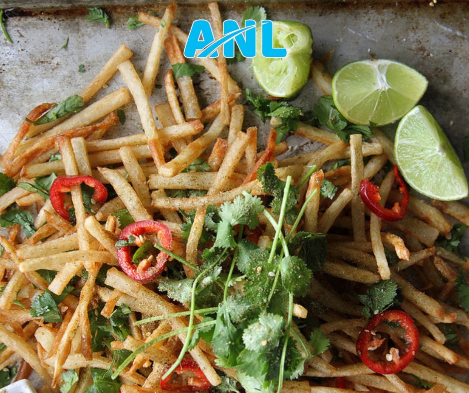 Khoai tây chiên trộn gia vị