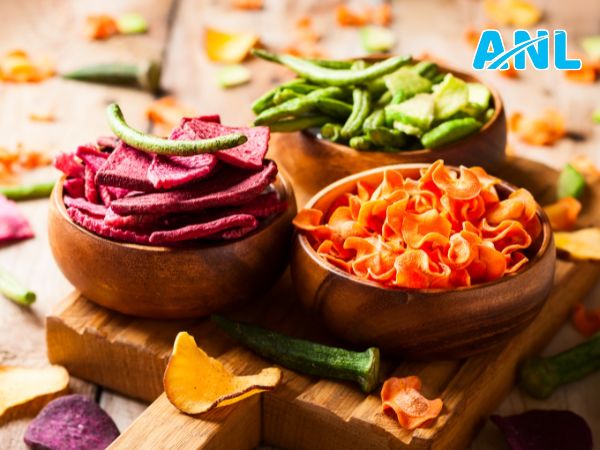 Rau củ sấy giòn