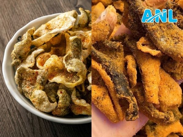 Biến tấu từ snack da cá