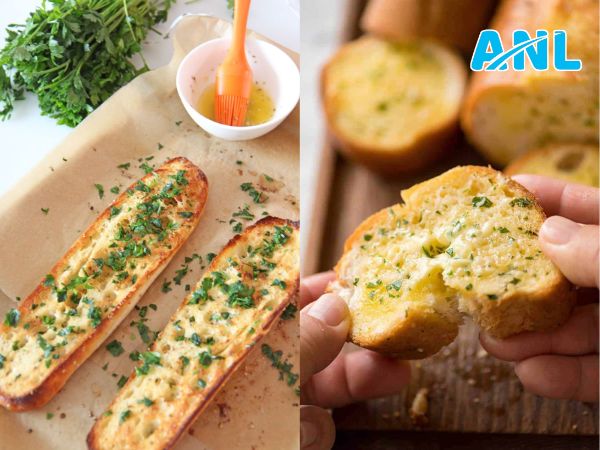 Biến tấu bánh mì bơ tỏi