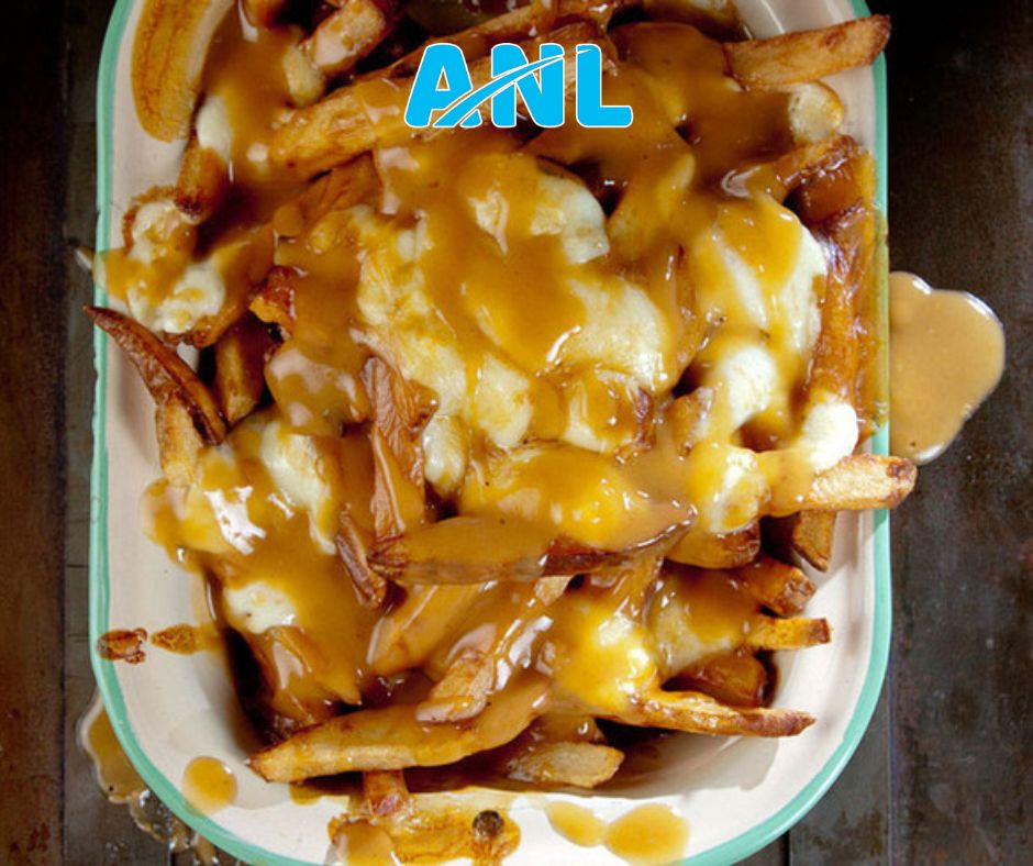 Súp poutine khoai tây