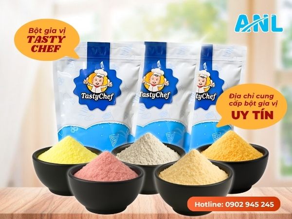 Nâng tầm món ăn với bột gia vị Tasty Chef