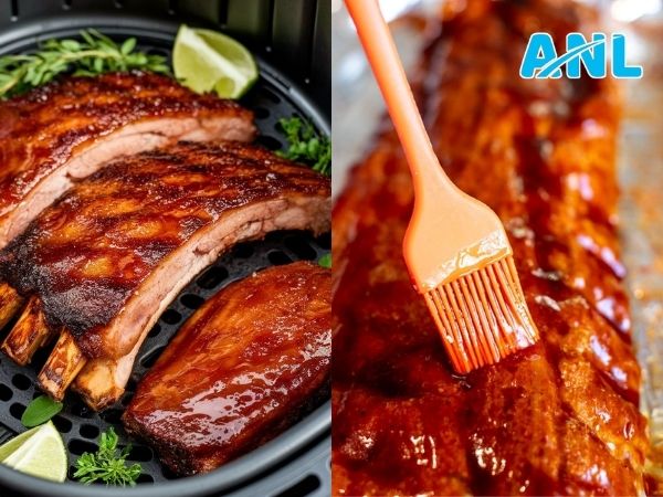 Nướng sườn bằng nồi chiên