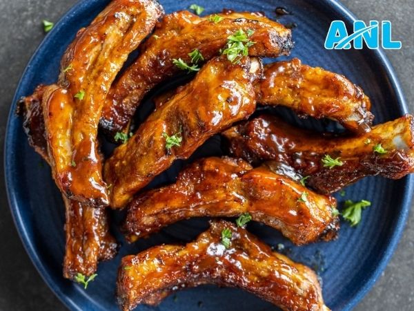 Thành phẩm sườn nướng