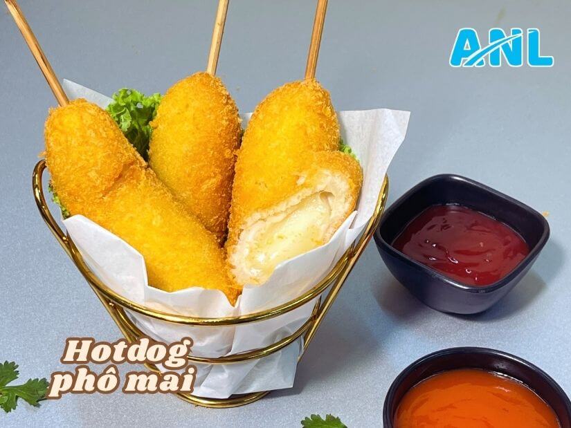 Hotdog phô mai