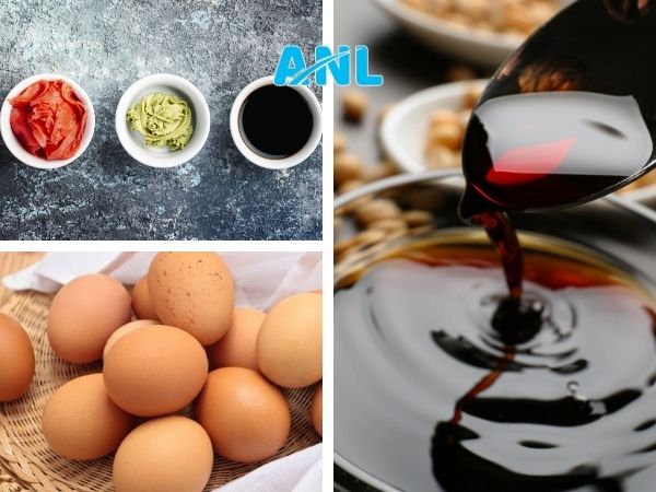 Nguyên liệu và chuẩn bị cho món trứng ngâm tương