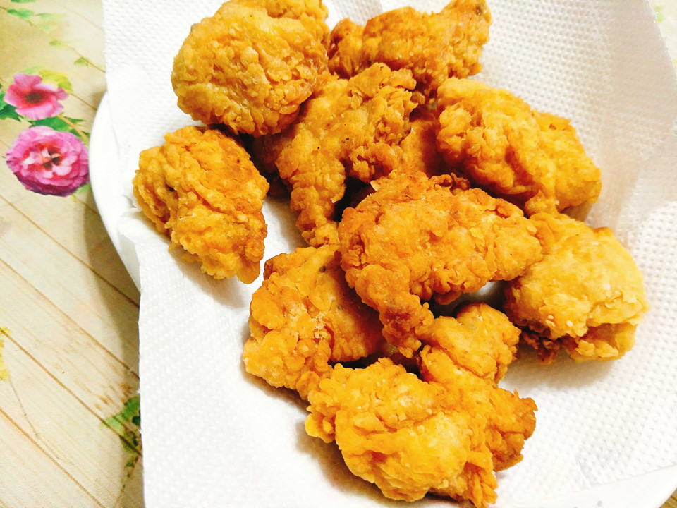 bột chiên gà crunchy