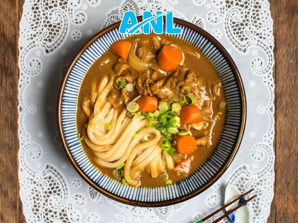 Kết hợp sốt cà ri với mì udon