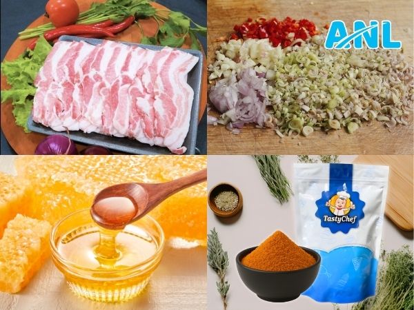 Nguyên liệu thịt xiên nướng