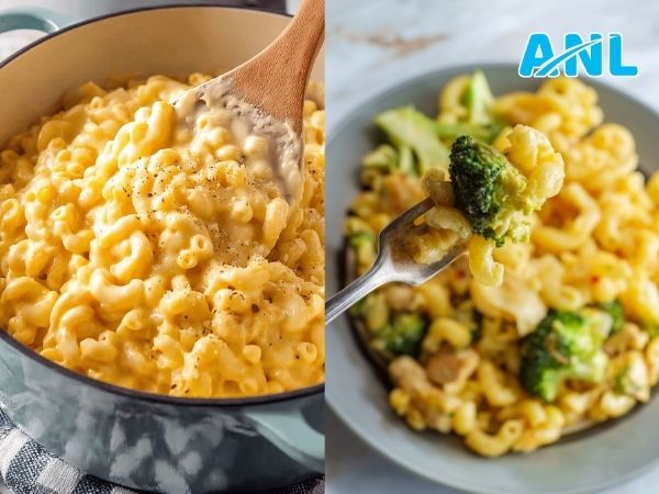 Lợi ích của nui sốt phô mai