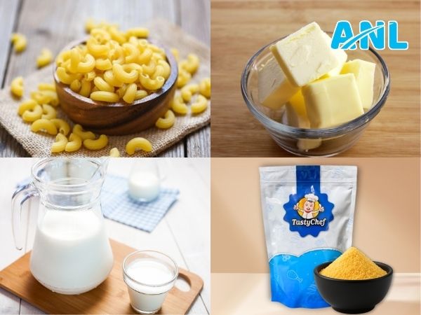 Nguyên liệu làm nui sốt