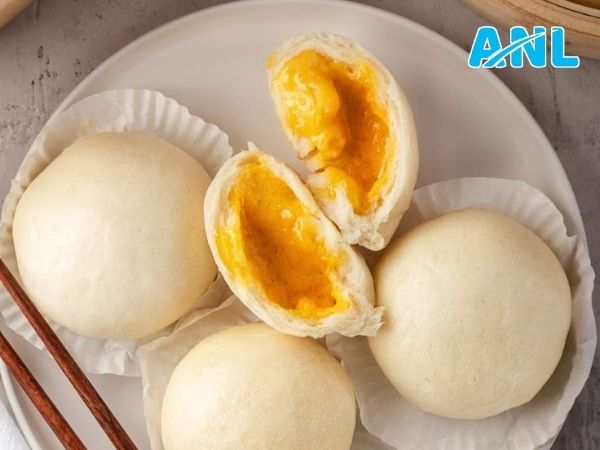 Bánh bao sốt trứng muối