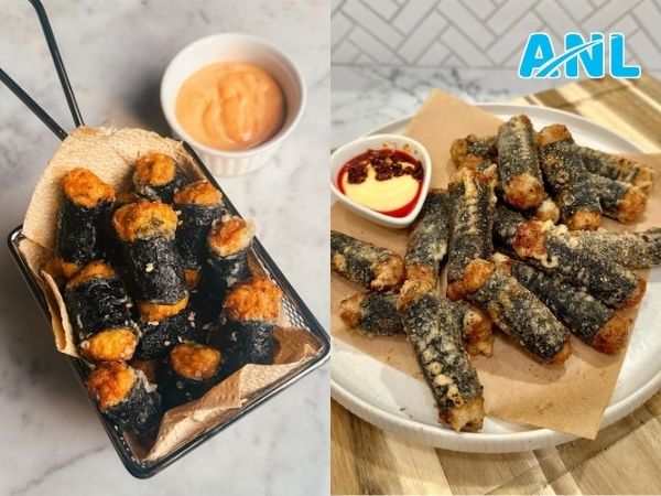 Ức gà cuộn rong biển bao nhiêu calo