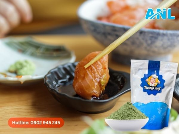 Cách pha sốt chấm wasabi