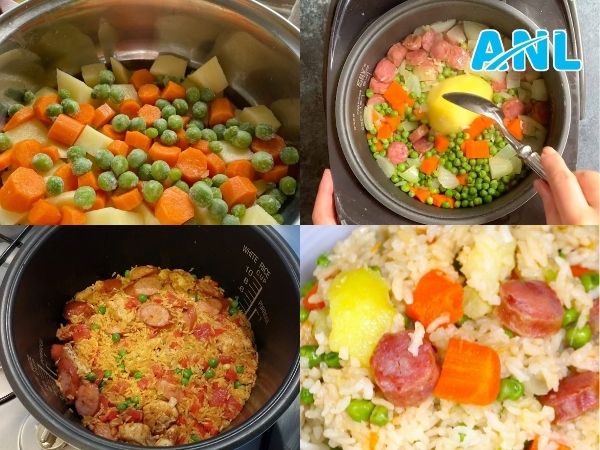 Cơm lười thập cẩm