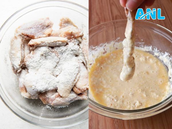 Cách sử dụng bột chiên giòn