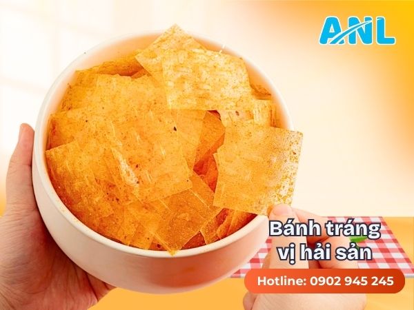 Bánh tráng vị hải sản