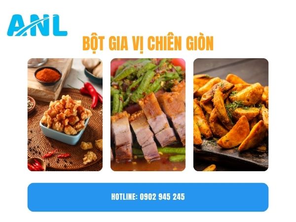 Bột gia vị chiên giòn