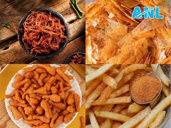 Món ăn vặt bán chạy với bột gia vị hải sản
