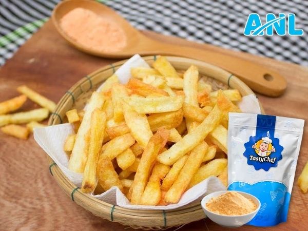 Quán ăn nên chọn bột phô mai lắc khoai loại nào?