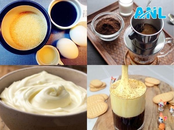 Các bước làm cà phê trứng muối thơm ngon béo ngậy
