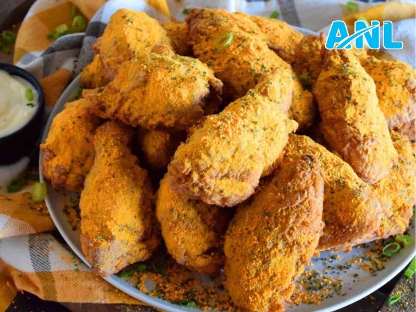 Cánh gà lắc trứng muối