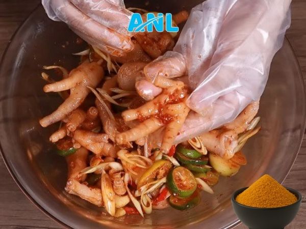 Hướng dẫn cách làm chân gà sốt Thái từng bước