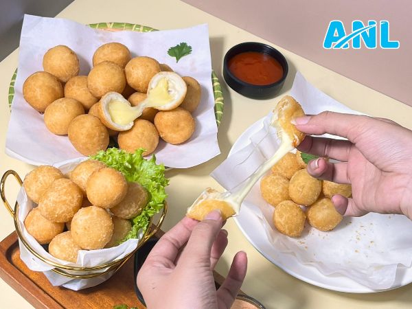 Các loại cheese ball Alo Nguyên Liệu