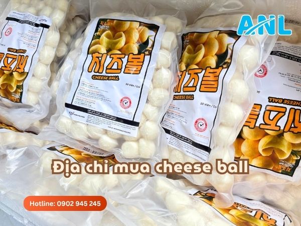 Địa chỉ mua cheese ball