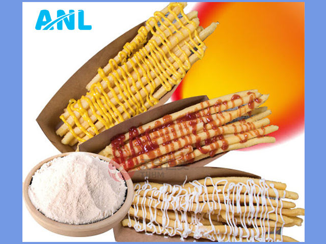 màu của bột khoai tây chiên