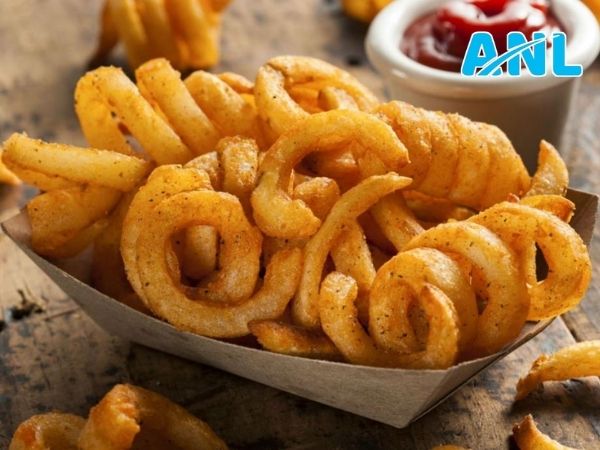 Khoai tây xoắn chiên giòn