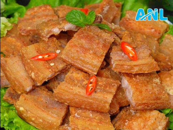 Mẹo làm thịt ba rọi chiên giòn không bắn dầu