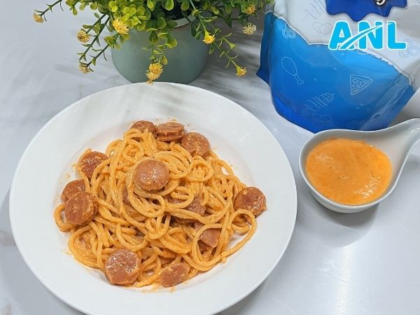 Mì Ý sốt trứng muối