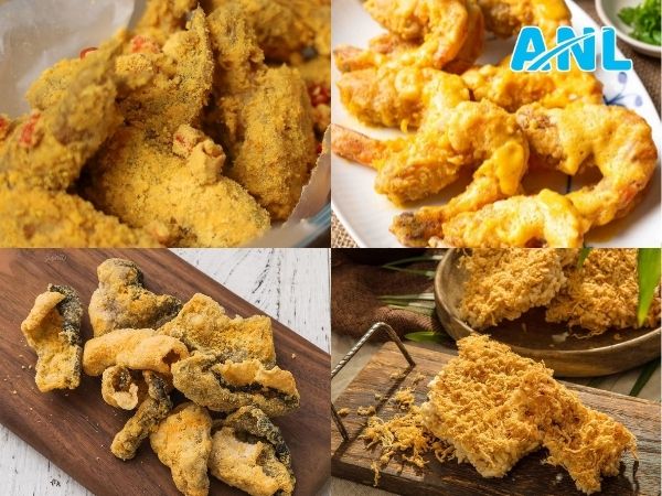 Gợi ý các món ngon với bột trứng muối Tasty Chef