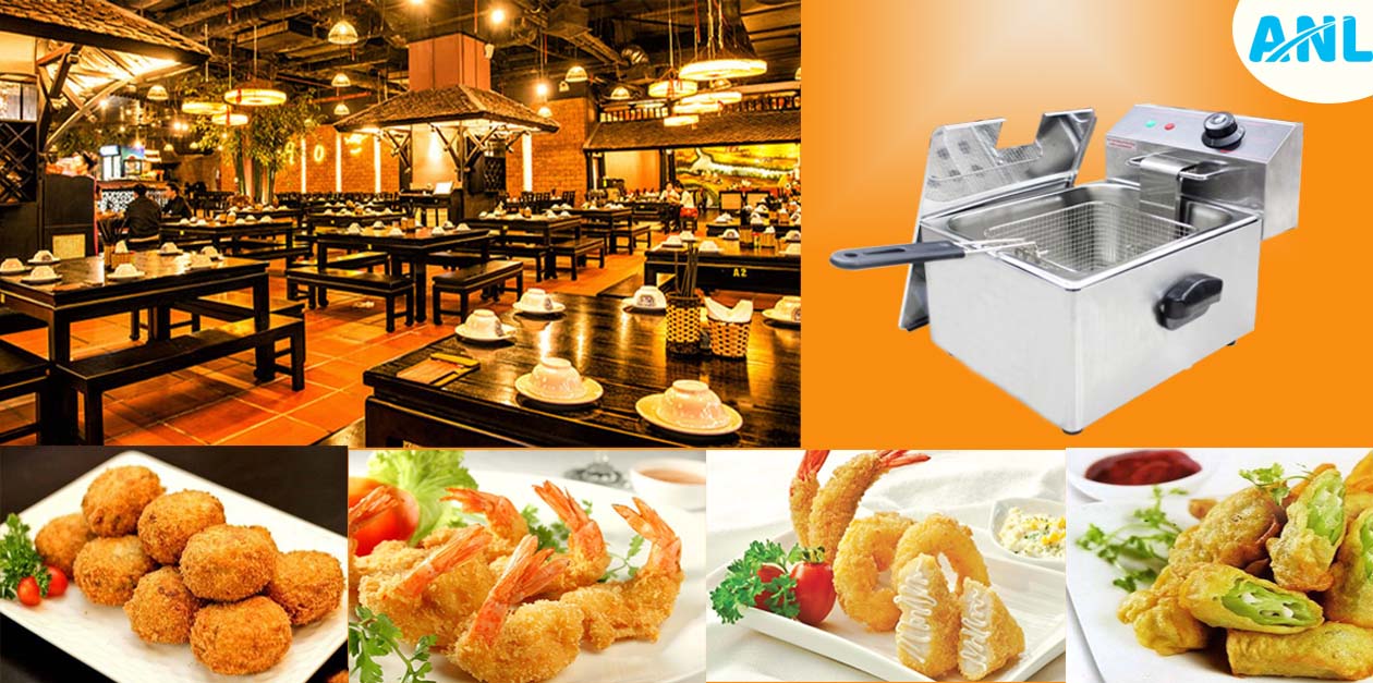 Nhà hàng khách sạn nên sử dụng bếp chiên nhúng nào?
