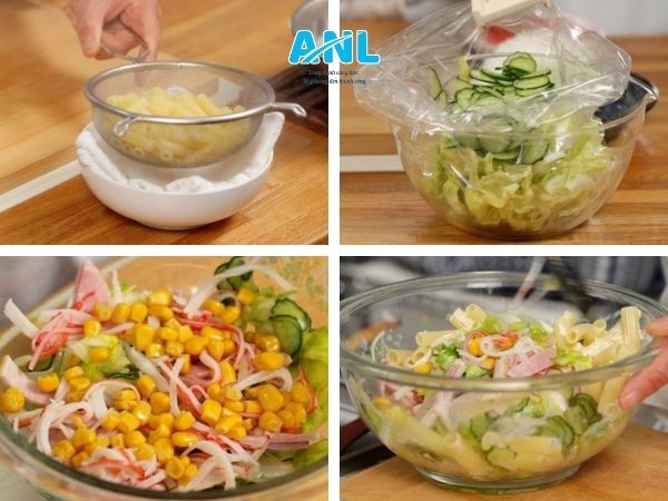 Công thức nui salad sốt phô mai chi tiết