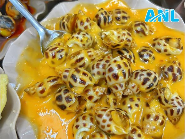 Ốc hương sốt trứng muối